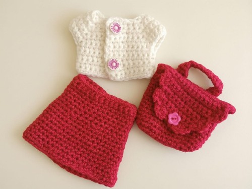 Strickkleidung puppenkleidung - strickkleidung,