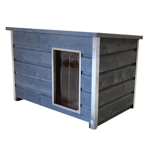 Wetterfeste holz hundehütte - wetterfeste, holz-hundehütte