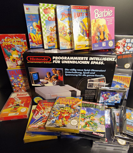 Nes konsole spielesammlung - konsole, +