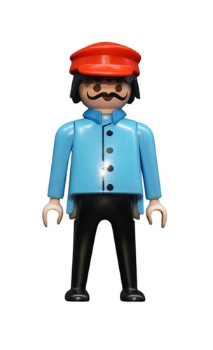 Playmobil figur zug bahnhof - zug,