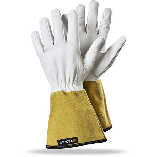 Schweißer leder handschuhe - leder,