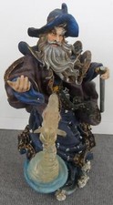 Zauberer Magier Statue - Drachenbeschwörer Figur - Dragontales