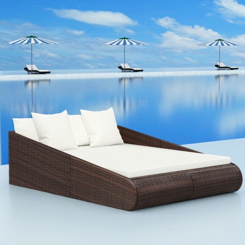 Gartenliege polyrattan - gartenliege,