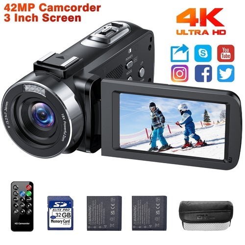Digital camcorder 42mp - 4k,