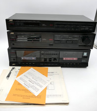 JVC T-GX2L Synthesizer A-GX1 Amplifier TD-W10 Stereo Double Cassette Deck
