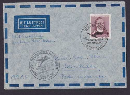 Flugpost ddr berlin - ddr,