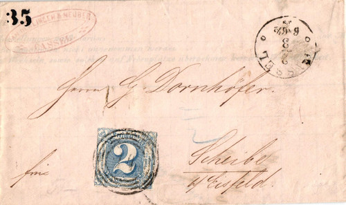 Thurn taxis brief - taxis,, von