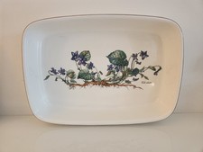 Villeroy & Boch, Botanica, Auflaufform eckig Viola odorata groß