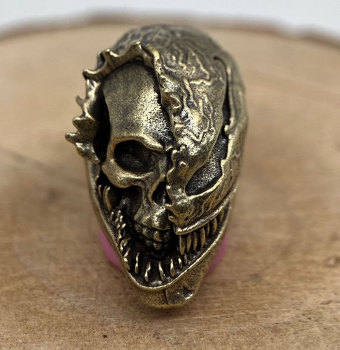 Venom skull bead - bead, lanyard