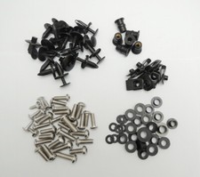 Edelstahl Verkleidung + Siebbolzen Set für Suzuki GSXR 1000 2005 2006 K5 K6