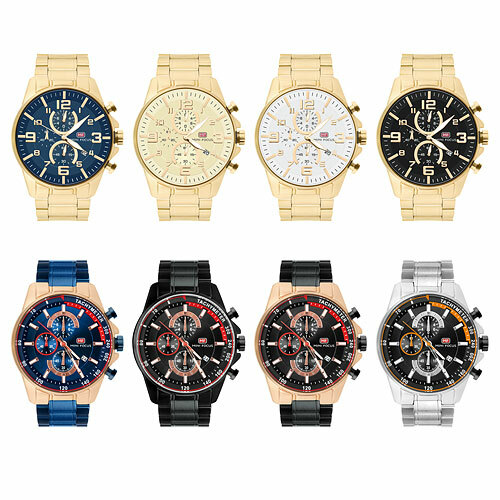 Herrenuhr edelstahl sport - edelstahl,