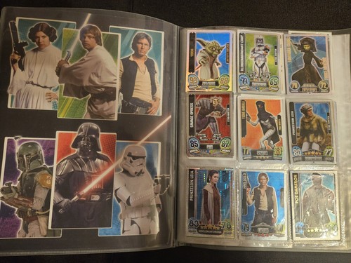 Topps star wars force attax - wars,