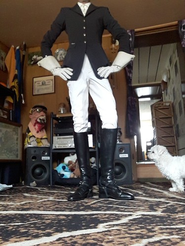 Lederreitstiefel - lederreitstiefel, 42