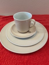 Dibbern solid color Fb. Sand,, 4 Teile Tasse mit Unter,, Dessert, Speise