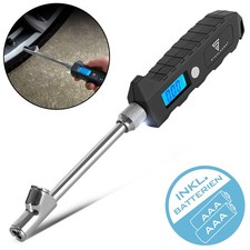 STAHLWERK Digitaler Reifendruckmesser Druckluftprüfer 3-250 PSI PKW SUV Fahrrad 
