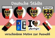 Aufkleber- Flagge-Wappen-KFZ