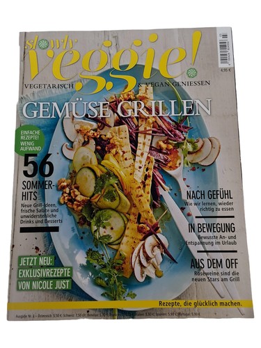 Slow veggie zeitschrift - veggie!,