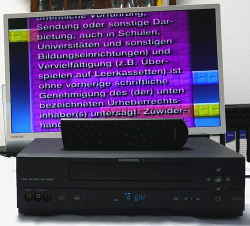 Videorecorder grundig vivance - videorecorder,