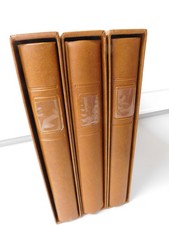 3 x Lindner Ringbinder im Schuber , gebraucht, siehe Bilder.