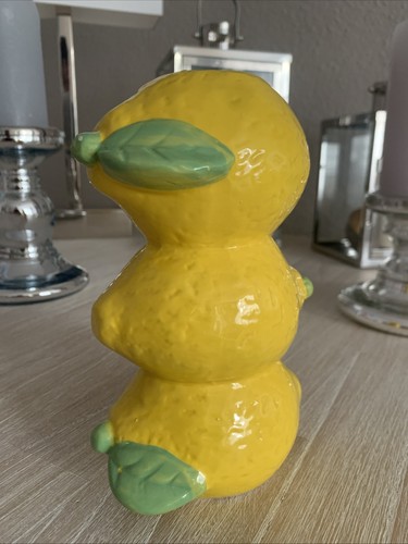 Zitronen keramik gelb - keramik,