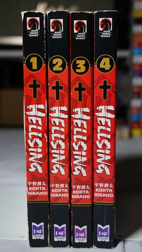 Hellsing manga volume 4 - hellsing,