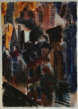 George Grosz - New York, 1934