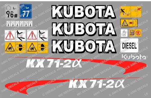 Kubota kx71 mini - mini, bagger