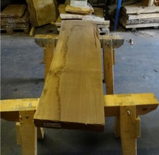 Ami.Nussbaum,Black Walnut,Bohle,Tischplatte,,Drechselholz,ca.118x34x6,5cm,5582