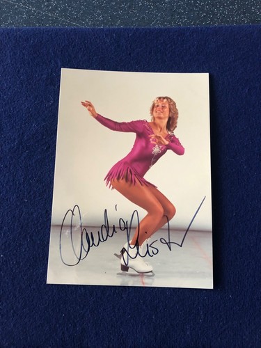 Autogrammkarte claudia - autogrammkarte,