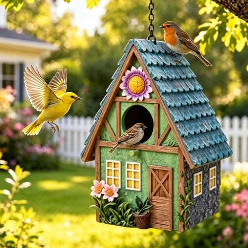 Deko vogelhaus dekoratives - vogelhaus,,