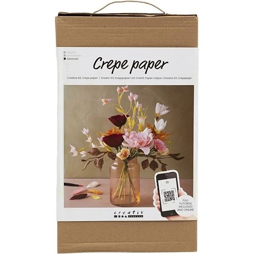 Bastelset krepppapier - bastelset,