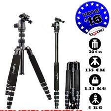 Fotostativ togopod 2 in 1 Stativ Max 30cm/135cm/1,15kg