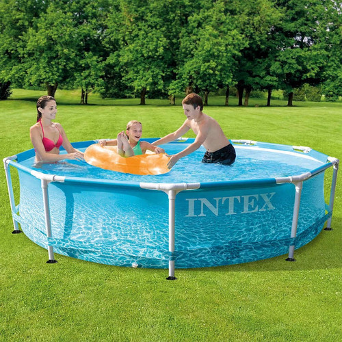 Intex frame pool set - pool, beachside