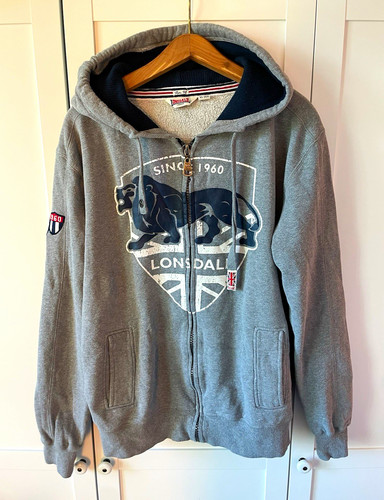 Lonsdale herren zip hoodie - lonsdale, zip-hoodie