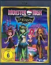 MONSTER HIGH-13 WÜNSCHE  BLU-RAY Geb. Im sehr guten Zustand