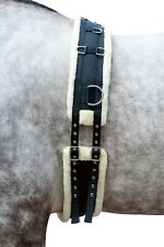 Longiergurt -Comfort Teddy- schwarz/natur Shetty Pony VB/WB HKM 13018