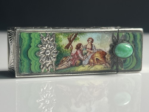 800 silber lippenstifthalter - silber,