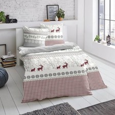 Feinbiber Bettwäsche Hirsche