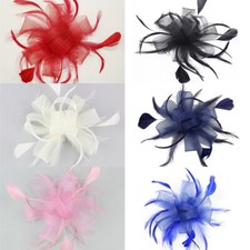 Mode Damen Hochzeit Netz Hut