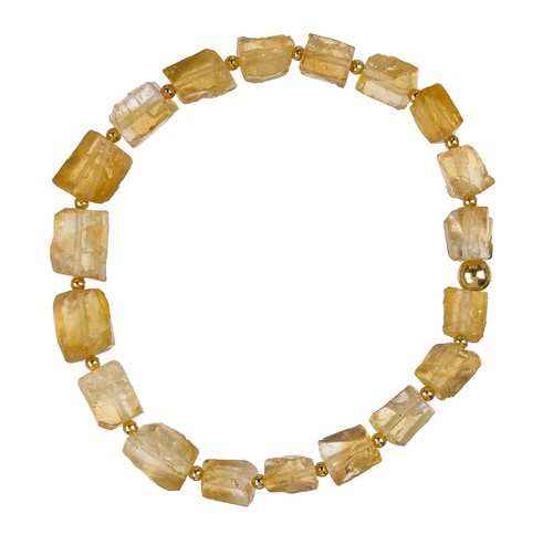 Citrin armband zitrin - citrin,