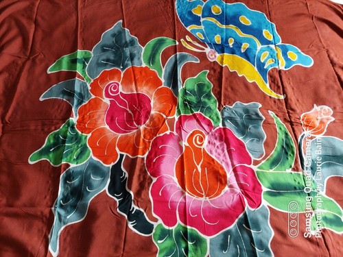 Bali sarong handbemalt - bali, batik
