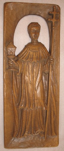 Religiöse holzskulptur - religiöse, /