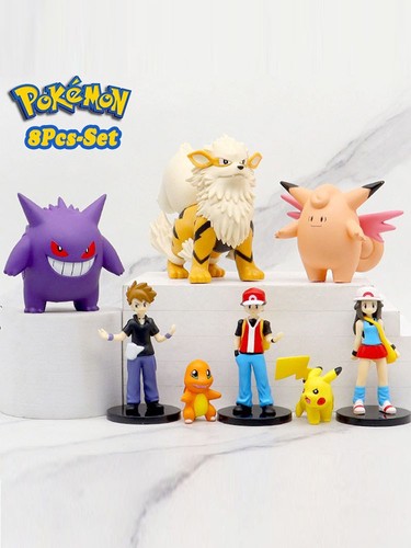 Pokemon figuren set pikachu - 8,