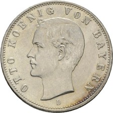 Bayern 2 Mark König Otto 1908