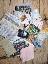 Stoffrester und Vlieseline