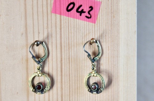 Paar ohrringe gold messing - paar,
