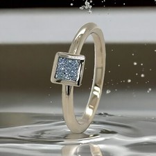 Osmium Ring mit Osmiumsquare