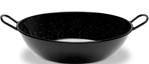 Emaille karai wok schwerlast - emaille,