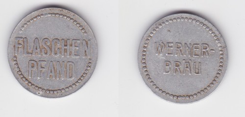 Aluminium bier wertmarke - aluminium,