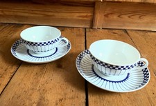 Alt Friesland Tettau 2 Teetassen mit Untertasse